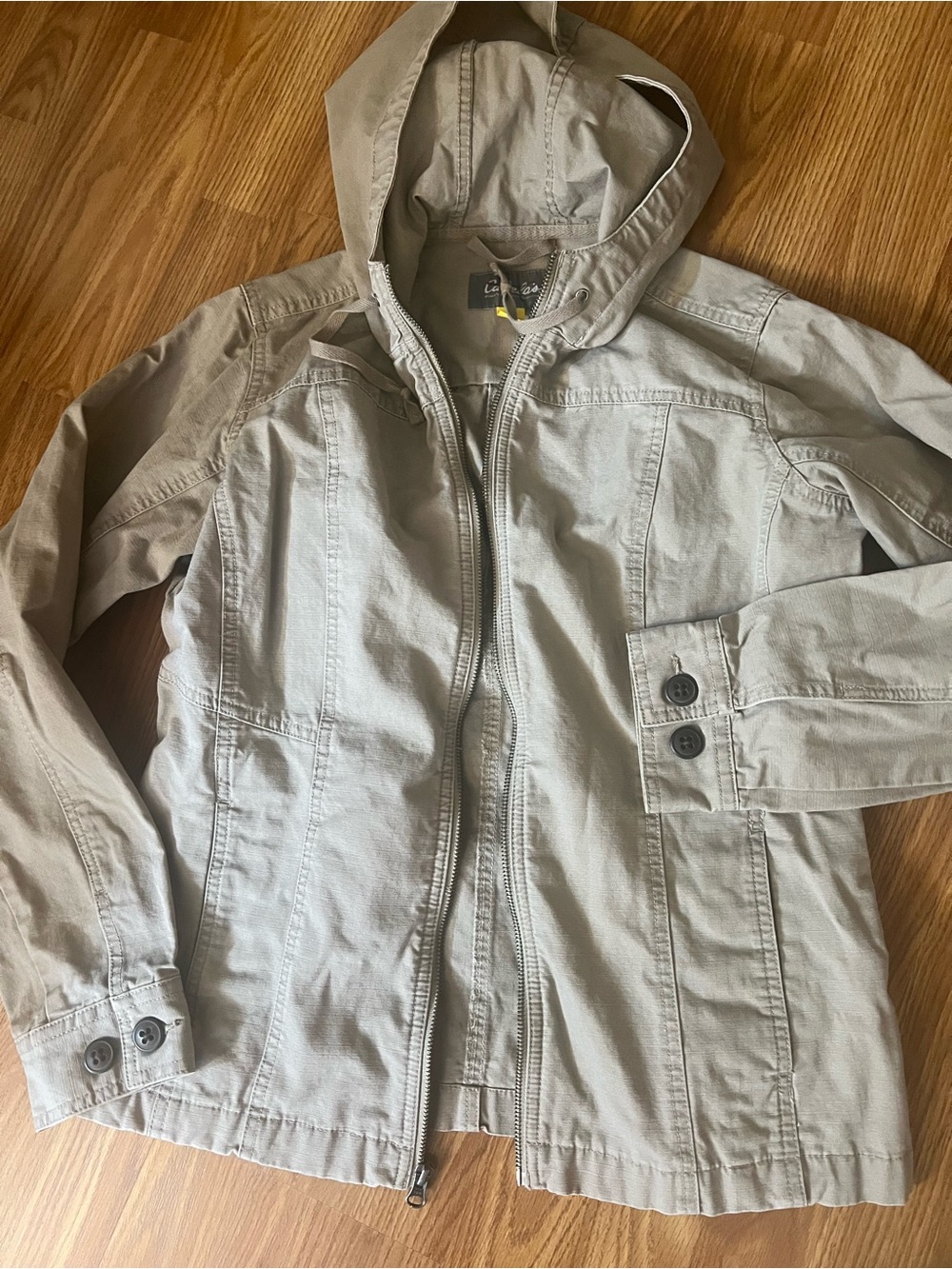 Cabela's Tan Hooded Utility Jacket